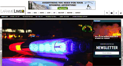 Desktop Screenshot of laramielive.com